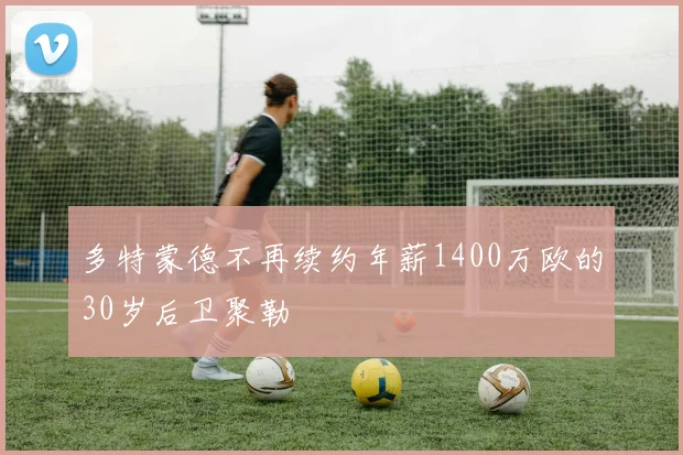 多特蒙德不再续约年薪1400万欧的30岁后卫聚勒
