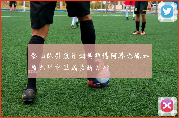 泰山队引援计划调整博阿滕无缘加盟巴甲中卫成为新目标